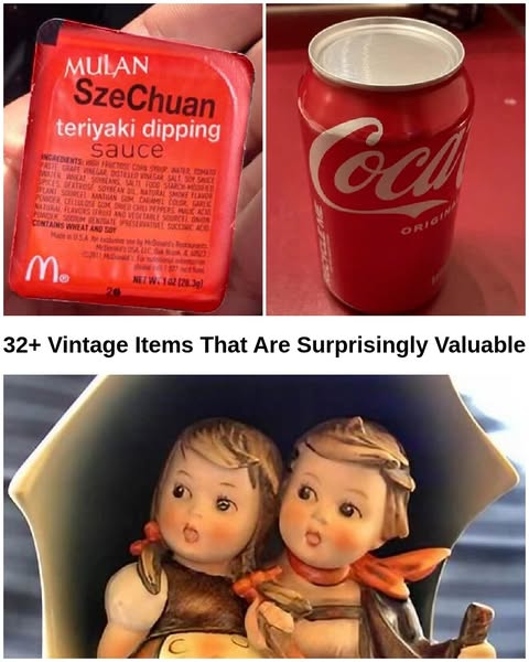 Common Vintage Items People Don't Realize Are Valuable