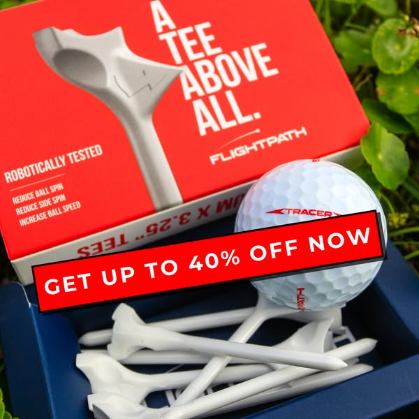 Get FlightPath Golf Tees up to 40% OFF Today!